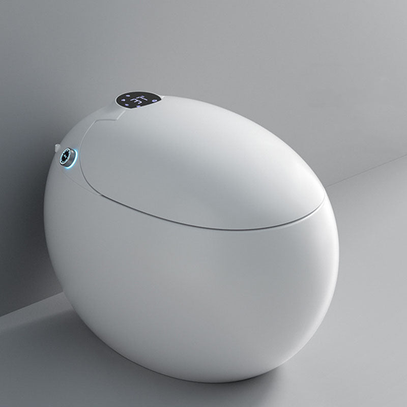 Modern Siphon Jet Flush Toilet Colonial White Heated Seat Urine Toilet with Toilet Seat Clearhalo 'Bathroom Remodel & Bathroom Fixtures' 'Home Improvement' 'home_improvement' 'home_improvement_toilets' 'Toilets & Bidets' 'Toilets' 6043300