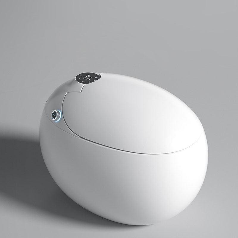 Modern Siphon Jet Flush Toilet Colonial White Heated Seat Urine Toilet with Toilet Seat Sensor Lid (Top Configuration) 12" Clearhalo 'Bathroom Remodel & Bathroom Fixtures' 'Home Improvement' 'home_improvement' 'home_improvement_toilets' 'Toilets & Bidets' 'Toilets' 6043303