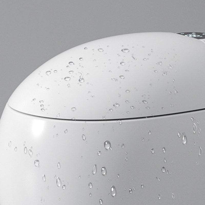 Modern Siphon Jet Flush Toilet Colonial White Heated Seat Urine Toilet with Toilet Seat Clearhalo 'Bathroom Remodel & Bathroom Fixtures' 'Home Improvement' 'home_improvement' 'home_improvement_toilets' 'Toilets & Bidets' 'Toilets' 6043320