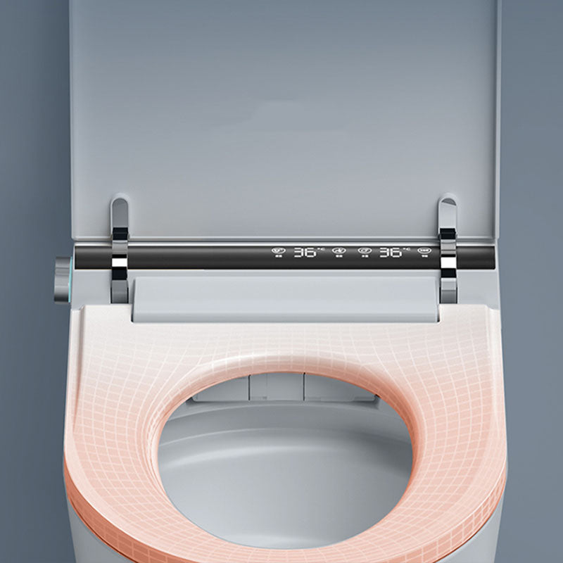 Wall Mount Flush Toilet One-Piece Toilet Contemporary Toilet Bowl Clearhalo 'Bathroom Remodel & Bathroom Fixtures' 'Home Improvement' 'home_improvement' 'home_improvement_toilets' 'Toilets & Bidets' 'Toilets' 6043470