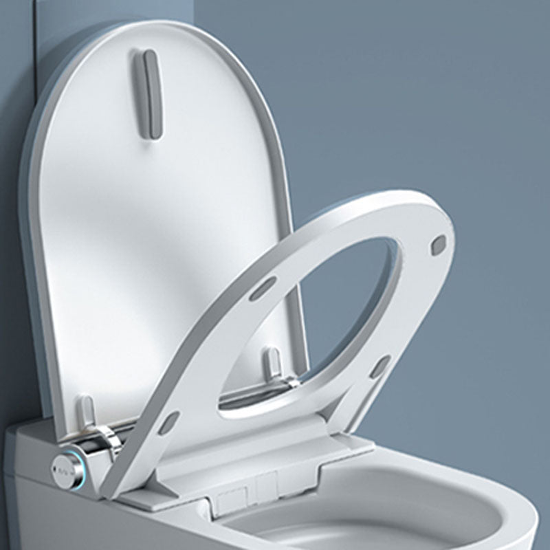 Wall Mount Flush Toilet One-Piece Toilet Contemporary Toilet Bowl Clearhalo 'Bathroom Remodel & Bathroom Fixtures' 'Home Improvement' 'home_improvement' 'home_improvement_toilets' 'Toilets & Bidets' 'Toilets' 6043476