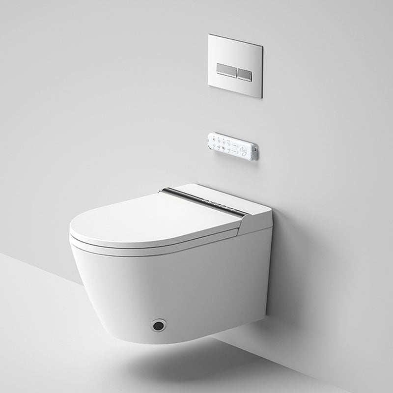 Wall Mount Flush Toilet One-Piece Toilet Contemporary Toilet Bowl Clearhalo 'Bathroom Remodel & Bathroom Fixtures' 'Home Improvement' 'home_improvement' 'home_improvement_toilets' 'Toilets & Bidets' 'Toilets' 6043479