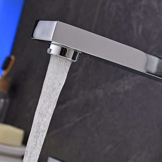 Square 2-Handle Bathroom Faucet 3 Hole Widespread Lavatory Faucet Clearhalo 'Bathroom Remodel & Bathroom Fixtures' 'Bathroom Sink Faucets' 'Bathroom Sinks & Faucet Components' 'bathroom_sink_faucets' 'Home Improvement' 'home_improvement' 'home_improvement_bathroom_sink_faucets' 6065055