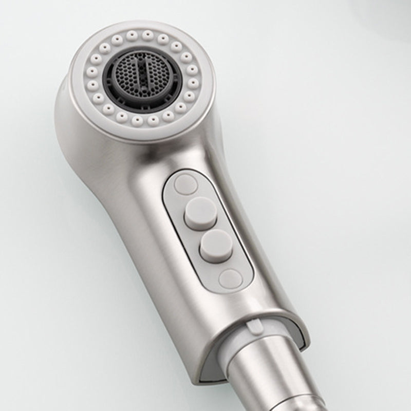 Square 2-Handle Bathroom Faucet 3 Hole Centerset Lavatory Faucet with Swivel Clearhalo 'Bathroom Remodel & Bathroom Fixtures' 'Bathroom Sink Faucets' 'Bathroom Sinks & Faucet Components' 'bathroom_sink_faucets' 'Home Improvement' 'home_improvement' 'home_improvement_bathroom_sink_faucets' 6065066