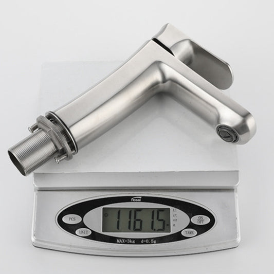 Square 1-Handle Bathroom Faucet 1 Hole Vessel Sink Bathroom Faucet Clearhalo 'Bathroom Remodel & Bathroom Fixtures' 'Bathroom Sink Faucets' 'Bathroom Sinks & Faucet Components' 'bathroom_sink_faucets' 'Home Improvement' 'home_improvement' 'home_improvement_bathroom_sink_faucets' 6065088