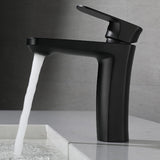 Square 1-Handle Bathroom Faucet 1 Hole Vessel Sink Bathroom Faucet Clearhalo 'Bathroom Remodel & Bathroom Fixtures' 'Bathroom Sink Faucets' 'Bathroom Sinks & Faucet Components' 'bathroom_sink_faucets' 'Home Improvement' 'home_improvement' 'home_improvement_bathroom_sink_faucets' 6065093