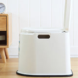 Modern Flush Toilet Plastic Round Floor Mount Urine Toilet for Bathroom Clearhalo 'Bathroom Remodel & Bathroom Fixtures' 'Home Improvement' 'home_improvement' 'home_improvement_toilets' 'Toilets & Bidets' 'Toilets' 6071455