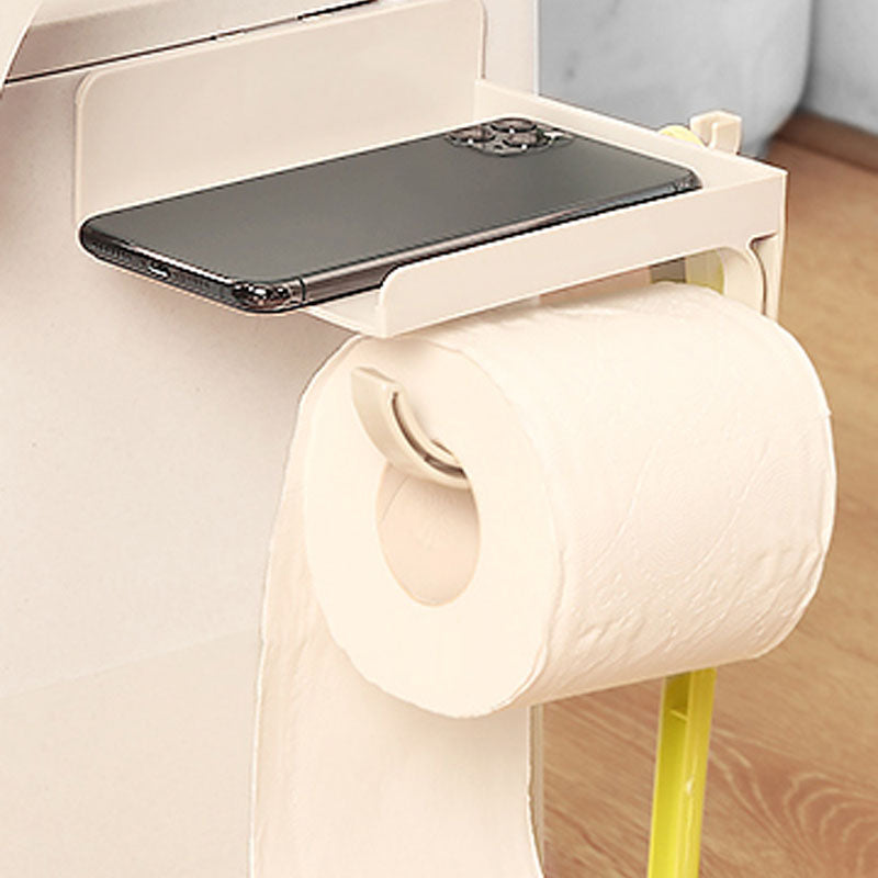 Modern Plastic Toilet Floor Mounted Toilet Bowl with Toilet Seat for Bathroom Clearhalo 'Bathroom Remodel & Bathroom Fixtures' 'Home Improvement' 'home_improvement' 'home_improvement_toilets' 'Toilets & Bidets' 'Toilets' 6071543