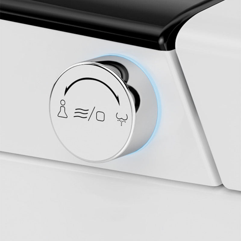 Modern Concealed Toilet Bowl All-In-One White Toilet with Seat for Bathroom Clearhalo 'Bathroom Remodel & Bathroom Fixtures' 'Home Improvement' 'home_improvement' 'home_improvement_toilets' 'Toilets & Bidets' 'Toilets' 6071556