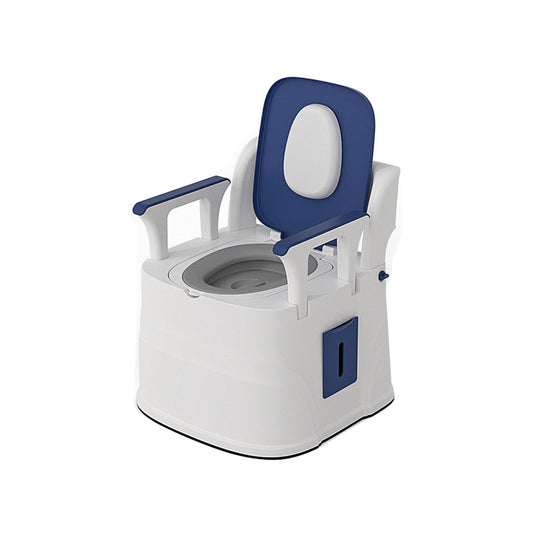 Removable Plastic Toilet Folding Armrest Flush Toilet for The Elderly and Pregnant Women Clearhalo 'Bathroom Remodel & Bathroom Fixtures' 'Home Improvement' 'home_improvement' 'home_improvement_toilets' 'Toilets & Bidets' 'Toilets' 6071573