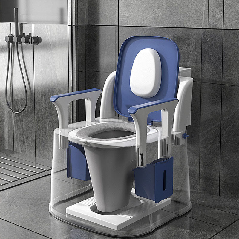 Removable Plastic Toilet Folding Armrest Flush Toilet for The Elderly and Pregnant Women Clearhalo 'Bathroom Remodel & Bathroom Fixtures' 'Home Improvement' 'home_improvement' 'home_improvement_toilets' 'Toilets & Bidets' 'Toilets' 6071583