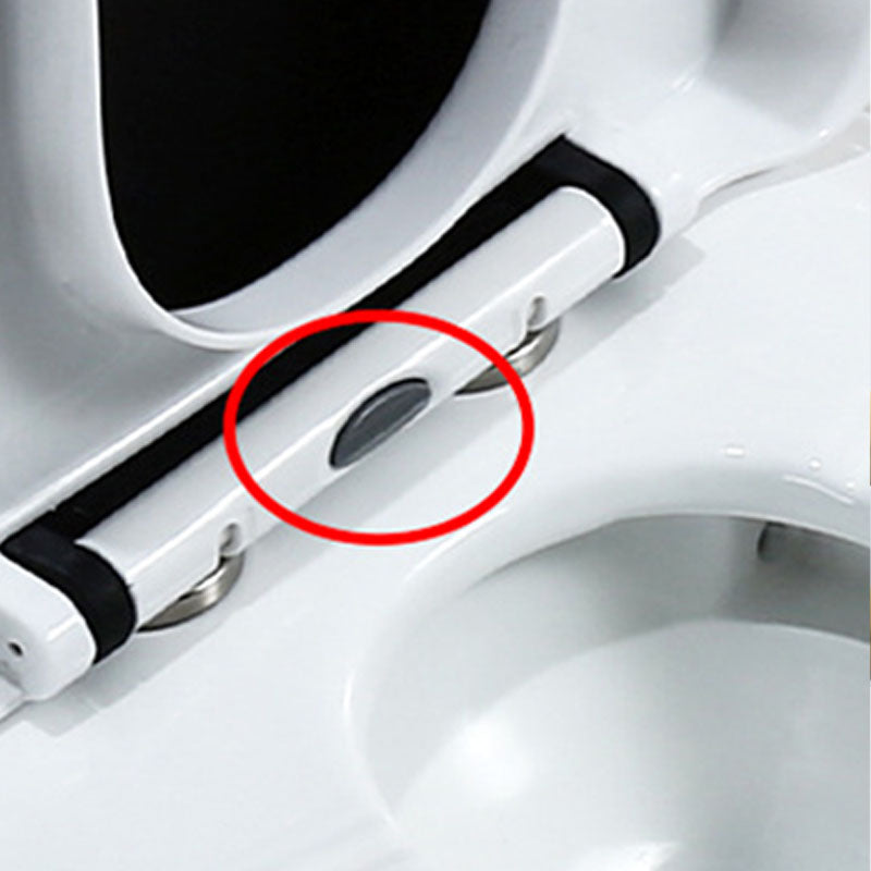 Siphon Jet Toilet Water Efficient Compact Toilet with Ceramic Glazed Surface Clearhalo 'Bathroom Remodel & Bathroom Fixtures' 'Home Improvement' 'home_improvement' 'home_improvement_toilets' 'Toilets & Bidets' 'Toilets' 6071604