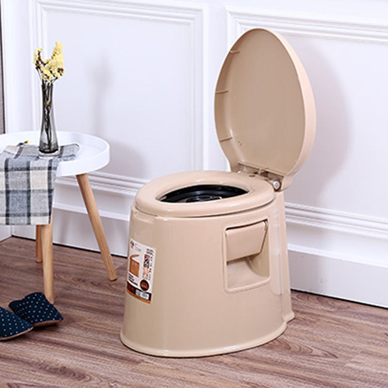 Contemporary Plastic Toilet Floor Mounted Toilet Bowl with Seat for Bathroom Clearhalo 'Bathroom Remodel & Bathroom Fixtures' 'Home Improvement' 'home_improvement' 'home_improvement_toilets' 'Toilets & Bidets' 'Toilets' 6071624