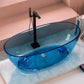 Modern Oval Colorful Bath Tub Soaking Freestanding Tub for Home Clearhalo 'Bathroom Remodel & Bathroom Fixtures' 'Bathtubs' 'Home Improvement' 'home_improvement' 'home_improvement_bathtubs' 'Showers & Bathtubs' 6075462