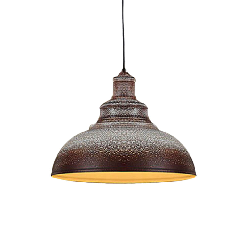 Blue/Rust 1 Head Ceiling Lighting Antiqued Metal Barn Pulley Pendant Lamp for Dining Room Clearhalo 'Art Deco Pendants' 'Cast Iron' 'Ceiling Lights' 'Ceramic' 'Crystal' 'Industrial Pendants' 'Industrial' 'Metal' 'Middle Century Pendants' 'Pendant Lights' 'Pendants' 'Tiffany' Lighting' 607572