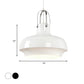 Metallic Urn Drop Pendant Light Industrial 1 Head Dining Room Suspension Lamp in White/Black, 10"/16"/19" W Clearhalo 'Art Deco Pendants' 'Black' 'Cast Iron' 'Ceiling Lights' 'Ceramic' 'Crystal' 'Industrial Pendants' 'Industrial' 'Metal' 'Middle Century Pendants' 'Pendant Lights' 'Pendants' 'Rustic Pendants' 'Tiffany' Lighting' 607605