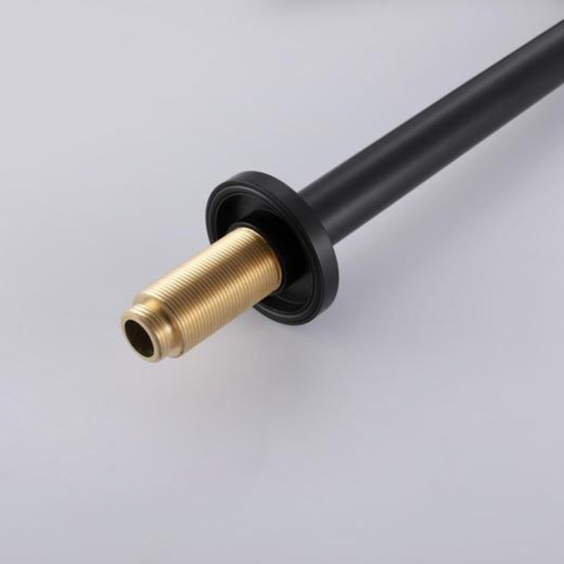 Circular Bathroom Faucet with Gooseneck Arc 3 Hole Widespread Bathroom Sink Faucet Clearhalo 'Bathroom Remodel & Bathroom Fixtures' 'Bathroom Sink Faucets' 'Bathroom Sinks & Faucet Components' 'bathroom_sink_faucets' 'Home Improvement' 'home_improvement' 'home_improvement_bathroom_sink_faucets' 6077635