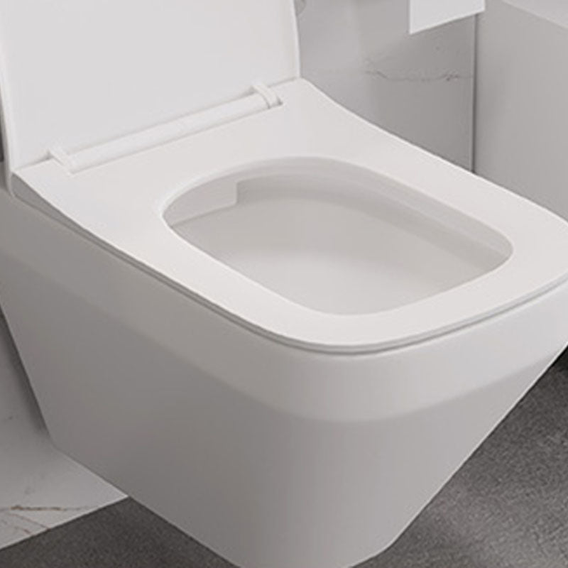 Wall-mounted Toilet Household Concealed Tank In-Wall Small Apartment with Toilet Seat Clearhalo 'Bathroom Remodel & Bathroom Fixtures' 'Home Improvement' 'home_improvement' 'home_improvement_toilets' 'Toilets & Bidets' 'Toilets' 6077970