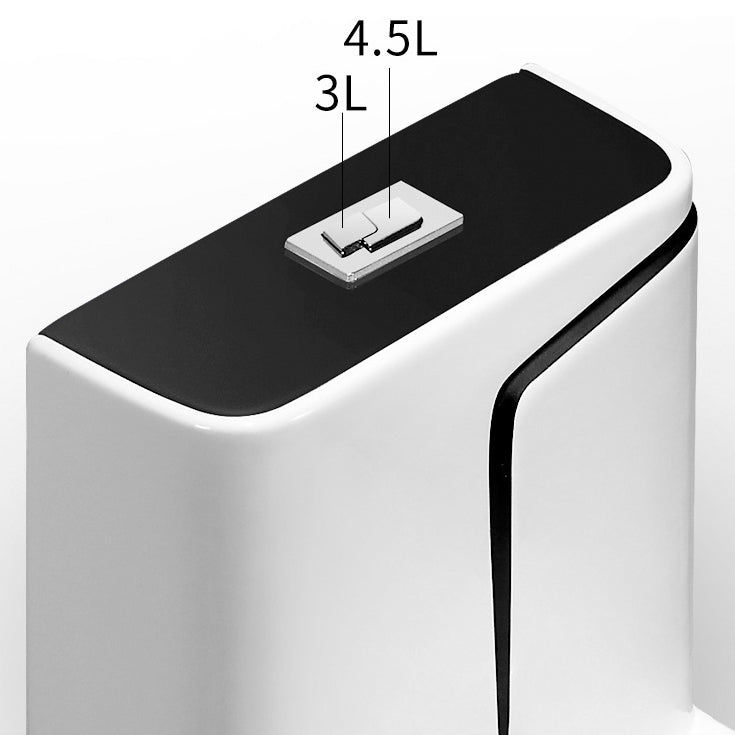 Floor Mount Flush Toilet Skirted Traditional One-Piece Toilet with Slow Close Seat Clearhalo 'Bathroom Remodel & Bathroom Fixtures' 'Home Improvement' 'home_improvement' 'home_improvement_toilets' 'Toilets & Bidets' 'Toilets' 6090636