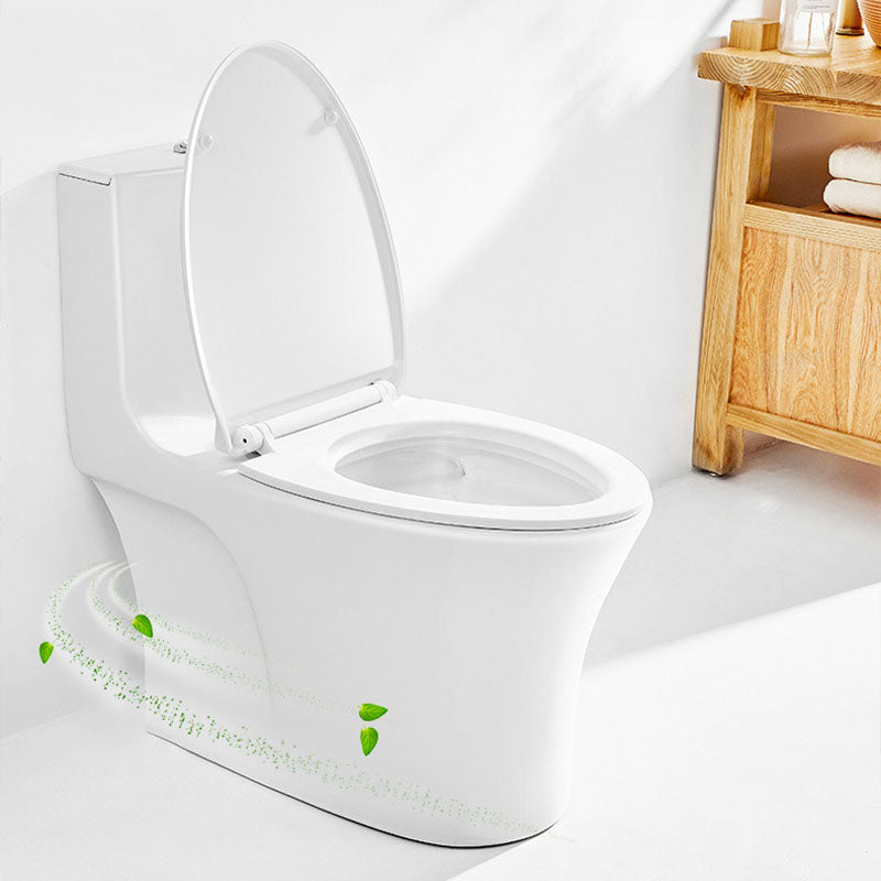 All-In-One Elongated Toilet Dual Flush Siphon Jet Water Saving Toilet with Toilet Seat Clearhalo 'Bathroom Remodel & Bathroom Fixtures' 'Home Improvement' 'home_improvement' 'home_improvement_toilets' 'Toilets & Bidets' 'Toilets' 6090658