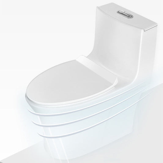All-In-One Elongated Toilet Dual Flush Siphon Jet Water Saving Toilet with Toilet Seat Clearhalo 'Bathroom Remodel & Bathroom Fixtures' 'Home Improvement' 'home_improvement' 'home_improvement_toilets' 'Toilets & Bidets' 'Toilets' 6090659