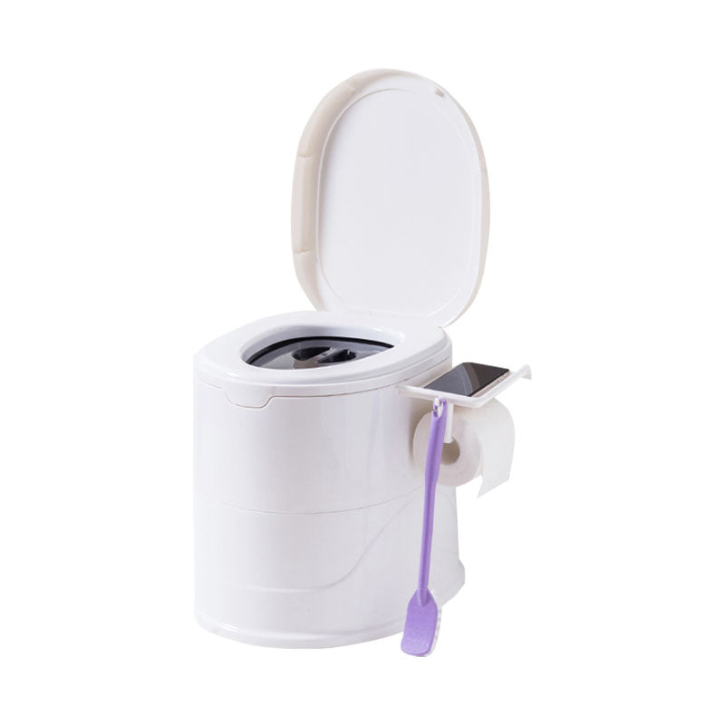 Contemporary Floor Mounted Toilet Plastic Toilet Bowl for Bathroom Clearhalo 'Bathroom Remodel & Bathroom Fixtures' 'Home Improvement' 'home_improvement' 'home_improvement_toilets' 'Toilets & Bidets' 'Toilets' 6090712