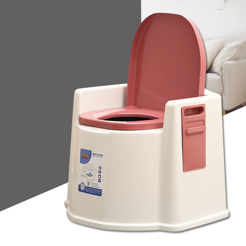 Modern Plastic Toilet Floor Mounted Toilet Bowl for Bathroom Clearhalo 'Bathroom Remodel & Bathroom Fixtures' 'Home Improvement' 'home_improvement' 'home_improvement_toilets' 'Toilets & Bidets' 'Toilets' 6090736