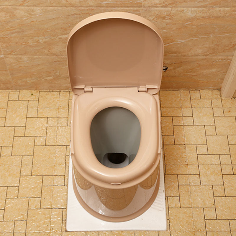 Modern Plastic Toilet Floor Mounted Toilet Bowl for Bathroom Clearhalo 'Bathroom Remodel & Bathroom Fixtures' 'Home Improvement' 'home_improvement' 'home_improvement_toilets' 'Toilets & Bidets' 'Toilets' 6090754