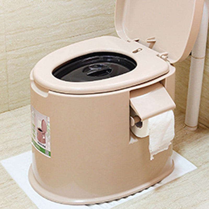 Contemporary Plastic Toilet Floor Mounted Toilet Bowl for Washroom Clearhalo 'Bathroom Remodel & Bathroom Fixtures' 'Home Improvement' 'home_improvement' 'home_improvement_toilets' 'Toilets & Bidets' 'Toilets' 6090828