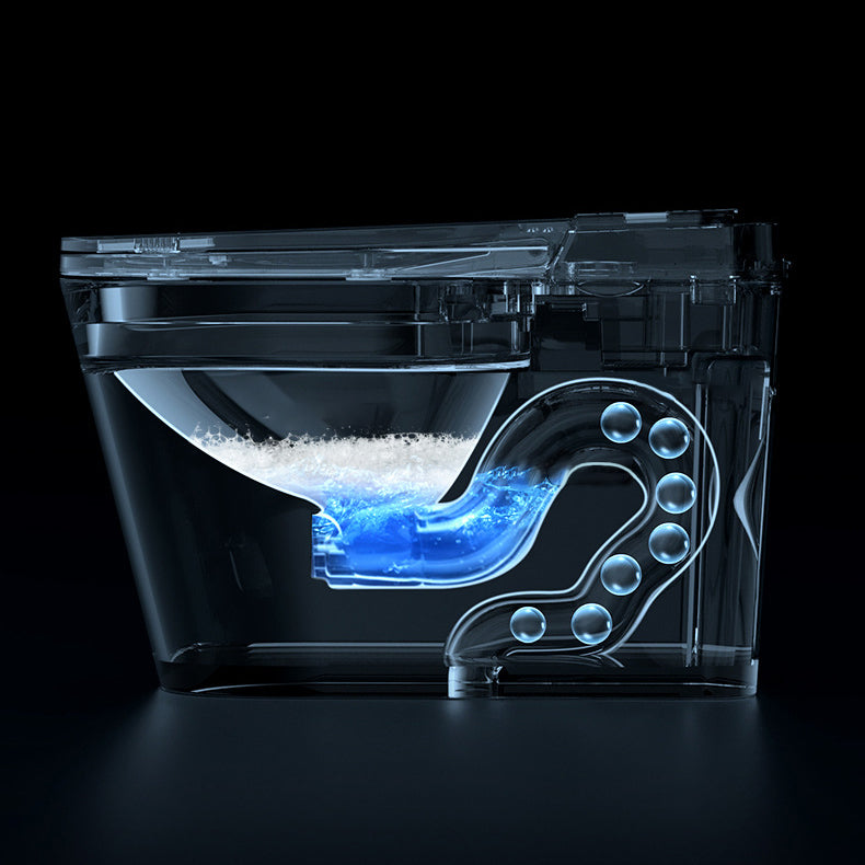 Modern Heated Seat Floor Mounted Urine Toilet Siphon Jet Toilet Bowl with Toilet Seat Clearhalo 'Bathroom Remodel & Bathroom Fixtures' 'Home Improvement' 'home_improvement' 'home_improvement_toilets' 'Toilets & Bidets' 'Toilets' 6102949