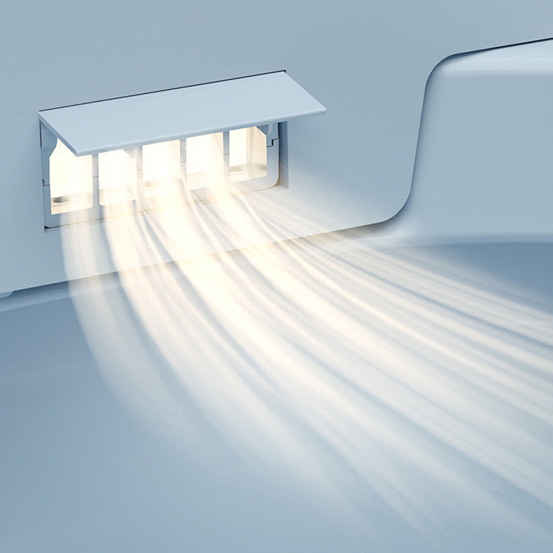 Modern Heated Seat Floor Mounted Urine Toilet Siphon Jet Toilet Bowl with Toilet Seat Clearhalo 'Bathroom Remodel & Bathroom Fixtures' 'Home Improvement' 'home_improvement' 'home_improvement_toilets' 'Toilets & Bidets' 'Toilets' 6102954