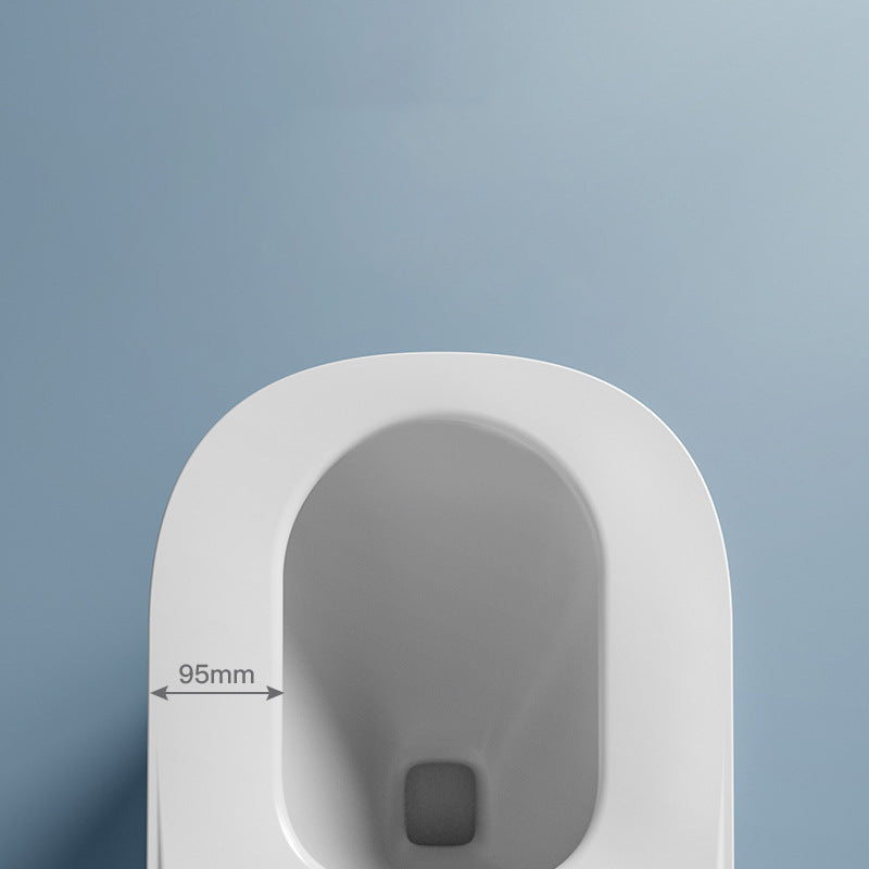 Modern Heated Seat Floor Mounted Urine Toilet Siphon Jet Toilet Bowl with Toilet Seat Clearhalo 'Bathroom Remodel & Bathroom Fixtures' 'Home Improvement' 'home_improvement' 'home_improvement_toilets' 'Toilets & Bidets' 'Toilets' 6102961