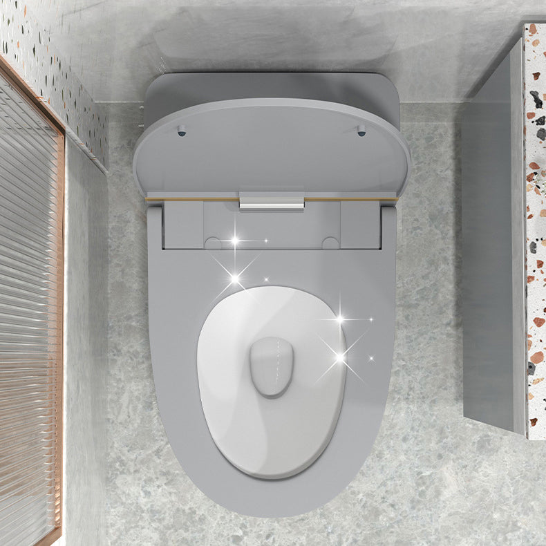 Modern Floor Mounted Urine Toilet Siphon Jet Toilet Bowl with Toilet Seat Clearhalo 'Bathroom Remodel & Bathroom Fixtures' 'Home Improvement' 'home_improvement' 'home_improvement_toilets' 'Toilets & Bidets' 'Toilets' 6103003