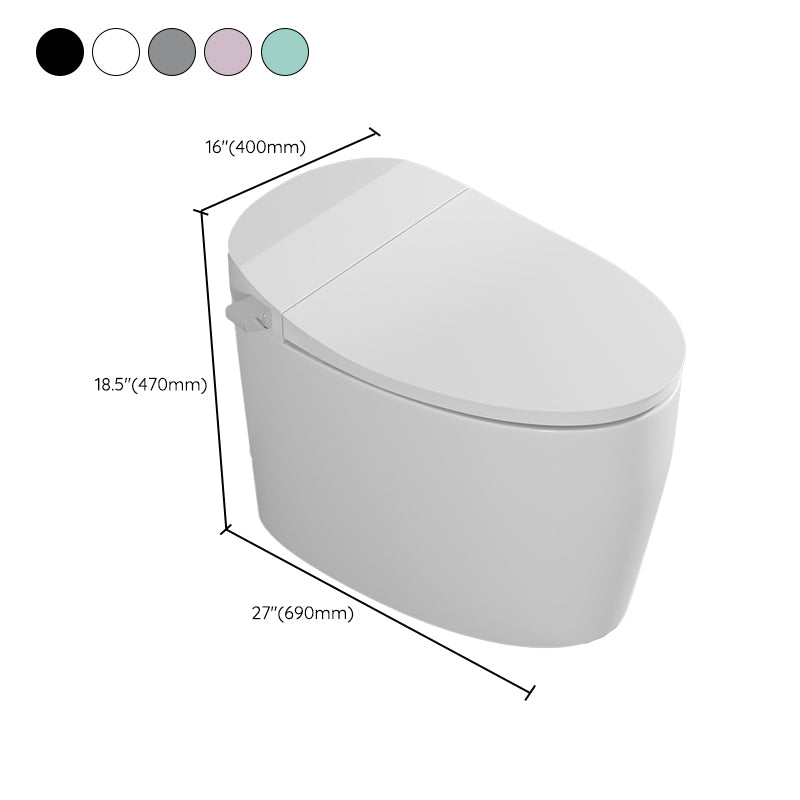 Modern Floor Mounted Urine Toilet Siphon Jet Toilet Bowl with Toilet Seat Clearhalo 'Bathroom Remodel & Bathroom Fixtures' 'Home Improvement' 'home_improvement' 'home_improvement_toilets' 'Toilets & Bidets' 'Toilets' 6103024