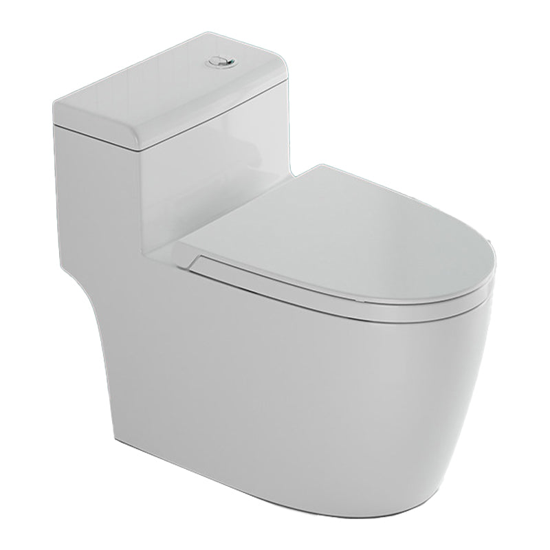 Traditional One Piece Toilet Floor Mounted White Toilet Bowl for Washroom 16"L x 28"W x 24"H Clearhalo 'Bathroom Remodel & Bathroom Fixtures' 'Home Improvement' 'home_improvement' 'home_improvement_toilets' 'Toilets & Bidets' 'Toilets' 6103028