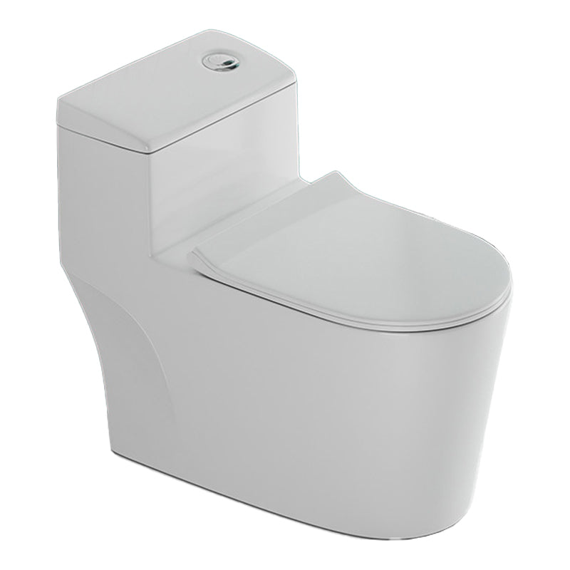 Traditional One Piece Toilet Floor Mounted White Toilet Bowl for Washroom 15"L x 28"W x 25"H Clearhalo 'Bathroom Remodel & Bathroom Fixtures' 'Home Improvement' 'home_improvement' 'home_improvement_toilets' 'Toilets & Bidets' 'Toilets' 6103031