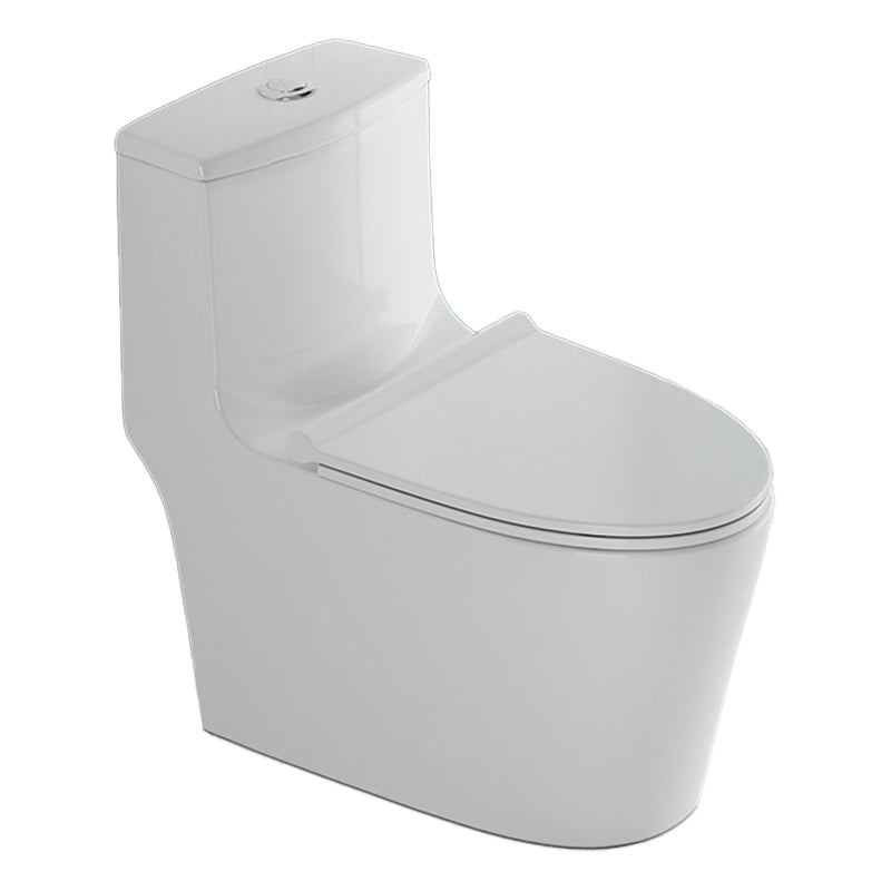 Traditional One Piece Toilet Floor Mounted White Toilet Bowl for Washroom 15"L x 28"W x 27"H Clearhalo 'Bathroom Remodel & Bathroom Fixtures' 'Home Improvement' 'home_improvement' 'home_improvement_toilets' 'Toilets & Bidets' 'Toilets' 6103035