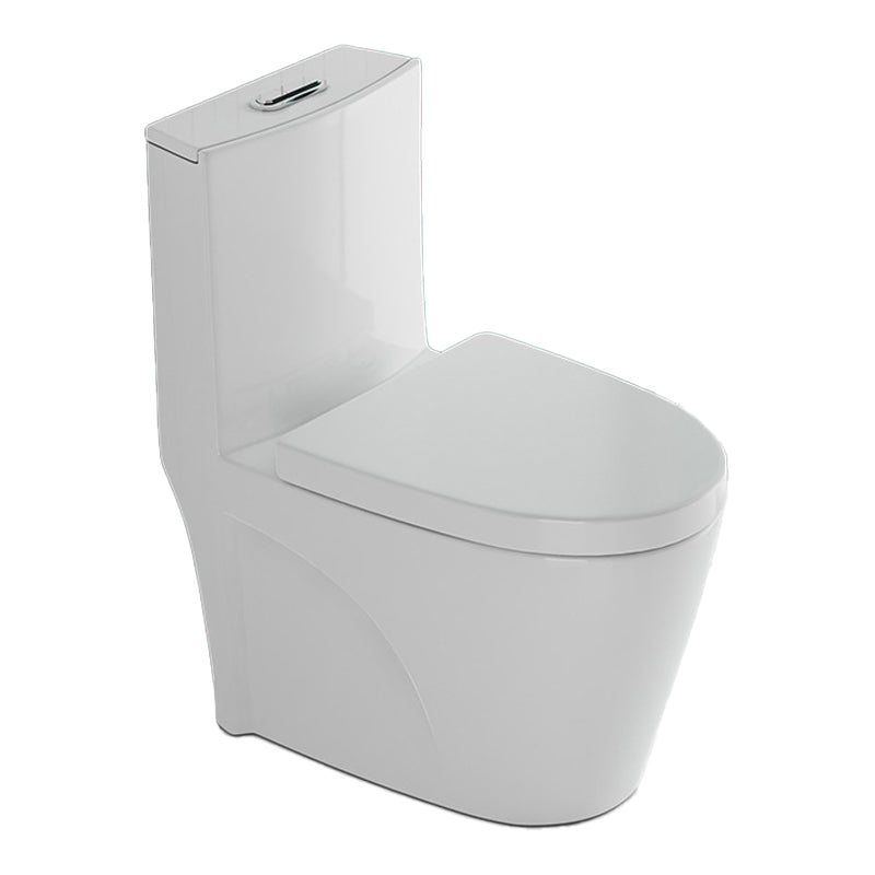 Traditional One Piece Toilet Floor Mounted White Toilet Bowl for Washroom 15"L x 26"W x 31"H Clearhalo 'Bathroom Remodel & Bathroom Fixtures' 'Home Improvement' 'home_improvement' 'home_improvement_toilets' 'Toilets & Bidets' 'Toilets' 6103042