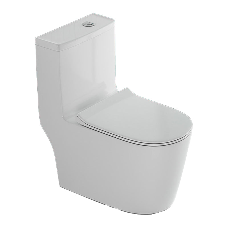 Traditional One Piece Toilet Floor Mounted White Toilet Bowl for Washroom 15"L x 28"W x 31"H Clearhalo 'Bathroom Remodel & Bathroom Fixtures' 'Home Improvement' 'home_improvement' 'home_improvement_toilets' 'Toilets & Bidets' 'Toilets' 6103044