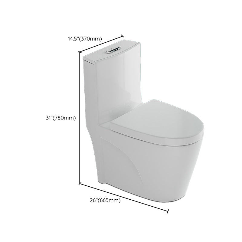 Traditional One Piece Toilet Floor Mounted White Toilet Bowl for Washroom Clearhalo 'Bathroom Remodel & Bathroom Fixtures' 'Home Improvement' 'home_improvement' 'home_improvement_toilets' 'Toilets & Bidets' 'Toilets' 6103076