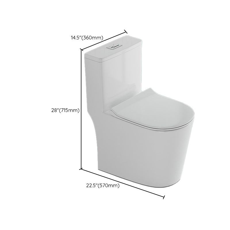 Traditional One Piece Toilet Floor Mounted White Toilet Bowl for Washroom Clearhalo 'Bathroom Remodel & Bathroom Fixtures' 'Home Improvement' 'home_improvement' 'home_improvement_toilets' 'Toilets & Bidets' 'Toilets' 6103079