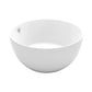 Bathroom Acrylic Round Bath Tub Soaking Stand Alone Tub with Drain Clearhalo 'Bathroom Remodel & Bathroom Fixtures' 'Bathtubs' 'Home Improvement' 'home_improvement' 'home_improvement_bathtubs' 'Showers & Bathtubs' 6108203