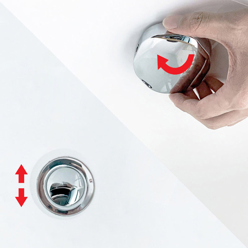 Bathroom Acrylic Round Bath Tub Soaking Stand Alone Tub with Drain Clearhalo 'Bathroom Remodel & Bathroom Fixtures' 'Bathtubs' 'Home Improvement' 'home_improvement' 'home_improvement_bathtubs' 'Showers & Bathtubs' 6108209