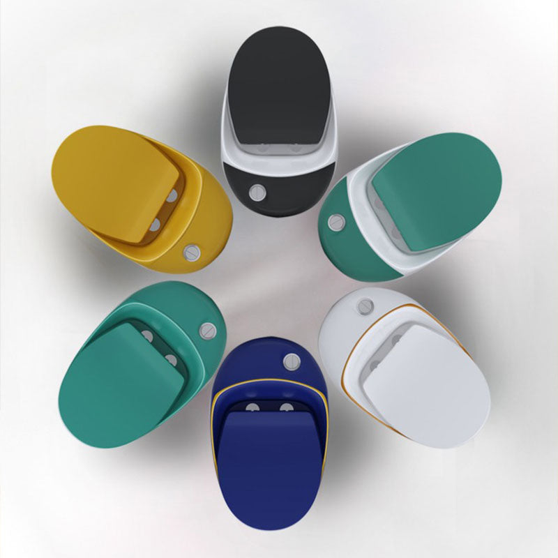 1-Piece Round Toilet Bowl 1.2 GPF Siphon Jet Flush Toilet for Bathroom Clearhalo 'Bathroom Remodel & Bathroom Fixtures' 'Home Improvement' 'home_improvement' 'home_improvement_toilets' 'Toilets & Bidets' 'Toilets' 6111541