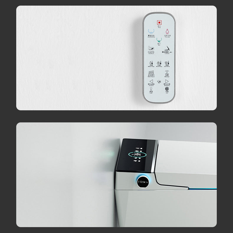 Modern Floor Mount Urine Toilet White Siphon Jet Toilet Bowl with Toilet Seat Clearhalo 'Bathroom Remodel & Bathroom Fixtures' 'Home Improvement' 'home_improvement' 'home_improvement_toilets' 'Toilets & Bidets' 'Toilets' 6111588