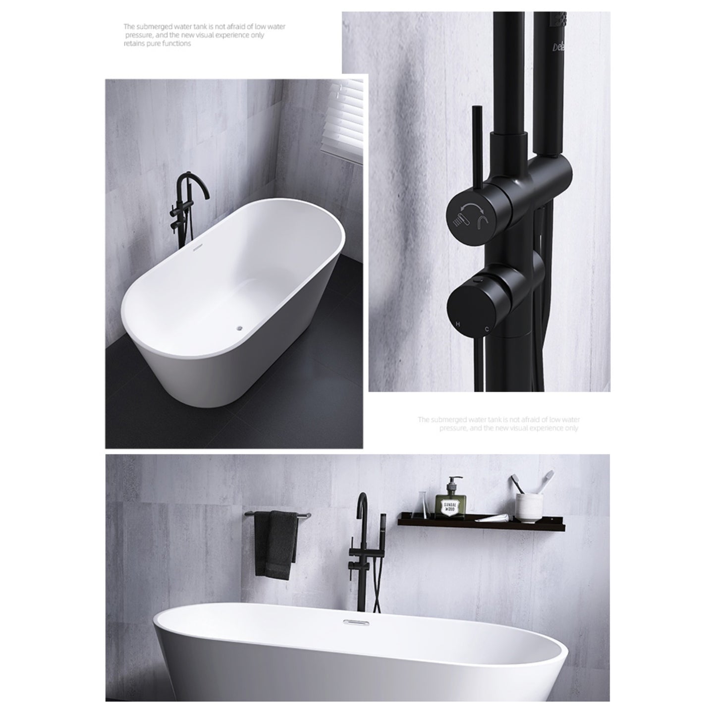 Modern White Stand Alone Bathtub Oval Acrylic Soaking Bathtub without Holes Clearhalo 'Bathroom Remodel & Bathroom Fixtures' 'Bathtubs' 'Home Improvement' 'home_improvement' 'home_improvement_bathtubs' 'Showers & Bathtubs' 6124199