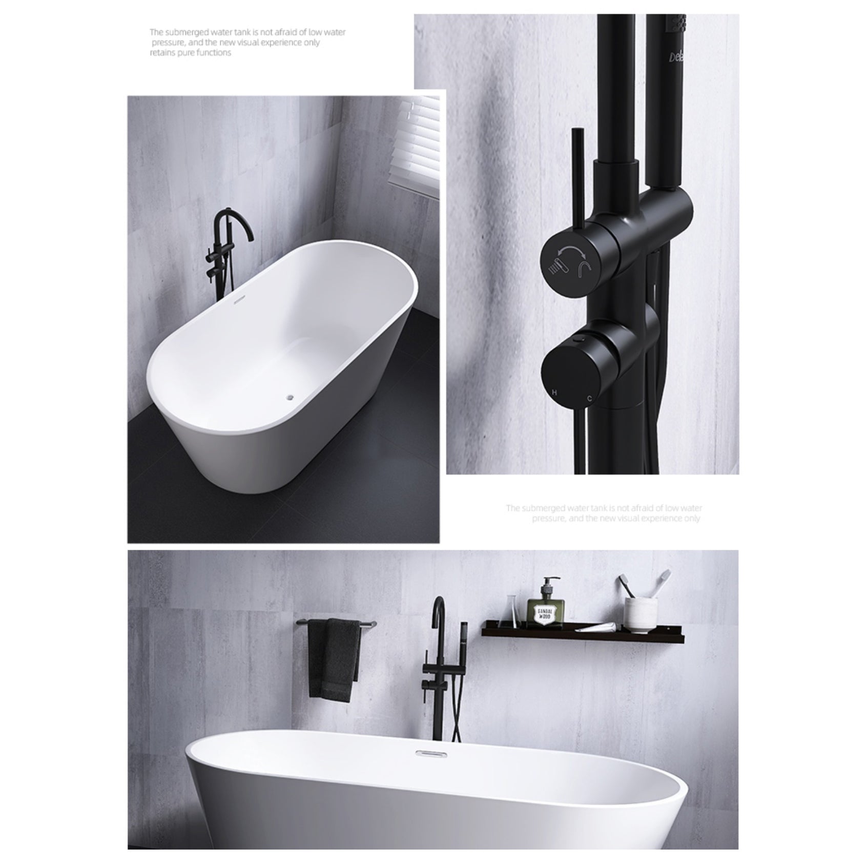 Modern White Stand Alone Bathtub Oval Acrylic Soaking Bathtub without Holes Clearhalo 'Bathroom Remodel & Bathroom Fixtures' 'Bathtubs' 'Home Improvement' 'home_improvement' 'home_improvement_bathtubs' 'Showers & Bathtubs' 6124199