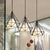 3 Heads Hanging Pendant Light with Diamond Cage Shade Metal Industrial Dining Room Ceiling Lamp in Black Black Linear Canopy Clearhalo 'Art Deco Pendants' 'Black' 'Cast Iron' 'Ceiling Lights' 'Ceramic' 'Crystal' 'Industrial Pendants' 'Industrial' 'Metal' 'Middle Century Pendants' 'Pendant Lights' 'Pendants' 'Rustic Pendants' 'Tiffany' Lighting' 612624