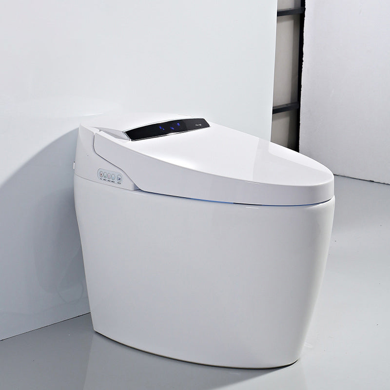 Modern Concealed Tank Toilet Bowl Siphon Jet Toilet with Slow Close Seat for Bathroom Clearhalo 'Bathroom Remodel & Bathroom Fixtures' 'Home Improvement' 'home_improvement' 'home_improvement_toilets' 'Toilets & Bidets' 'Toilets' 6127357