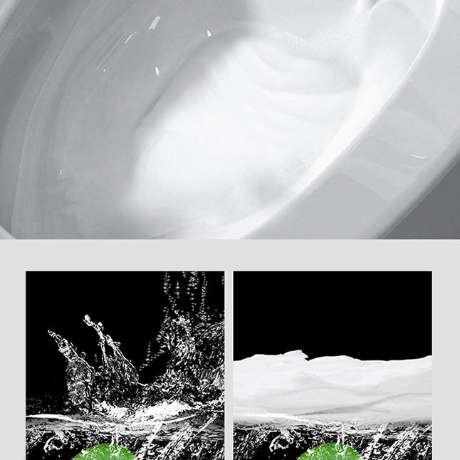 Modern Concealed Tank Toilet Bowl Siphon Jet Toilet with Slow Close Seat for Bathroom Clearhalo 'Bathroom Remodel & Bathroom Fixtures' 'Home Improvement' 'home_improvement' 'home_improvement_toilets' 'Toilets & Bidets' 'Toilets' 6127363